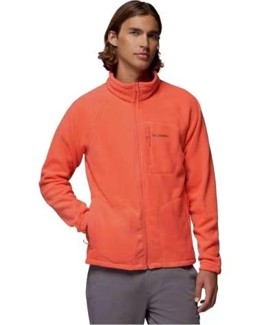 COLUMBIA FAST TREK II FULL ZIP FLEECEJACKE UNISEX ORANGE INTENSO