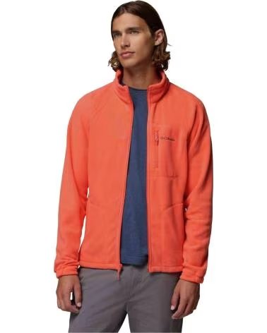 COLUMBIA FAST TREK II FULL ZIP FLEECEJACKE UNISEX ORANGE INTENSO