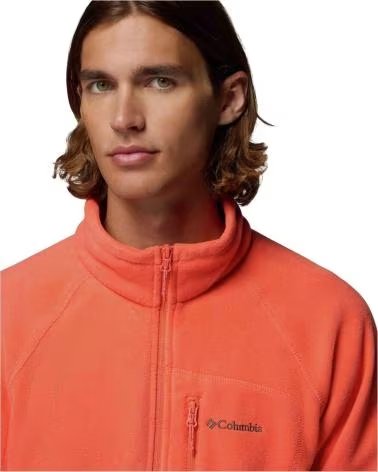 COLUMBIA FAST TREK II FULL ZIP FLEECEJACKE UNISEX ORANGE INTENSO