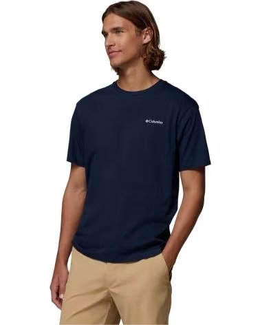 COLUMBIA T-SHIRT BARTON SPRINGS GRAPHIC DA UOMO NOCHE