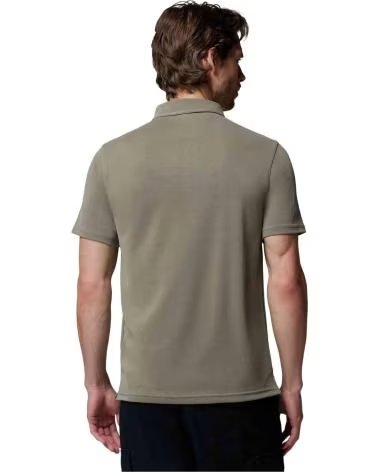 COLUMBIA POLO A MANICHE CORTE NELSON POINT GRISACEO
