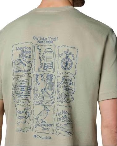 COLUMBIA KETTLE RIVER BACK GRAPHIC T-SHIRT FOR MEN CLARO