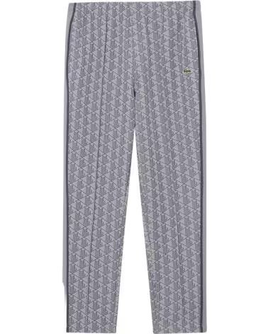 LACOSTE PANTALON DE SURVÊTEMENT PARIS MONOGRAM GRIS POUR HOMME