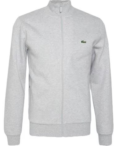 LACOSTE SWEAT-SHIRT SH9622-CCA ZIPPÉ HOMME CLARO