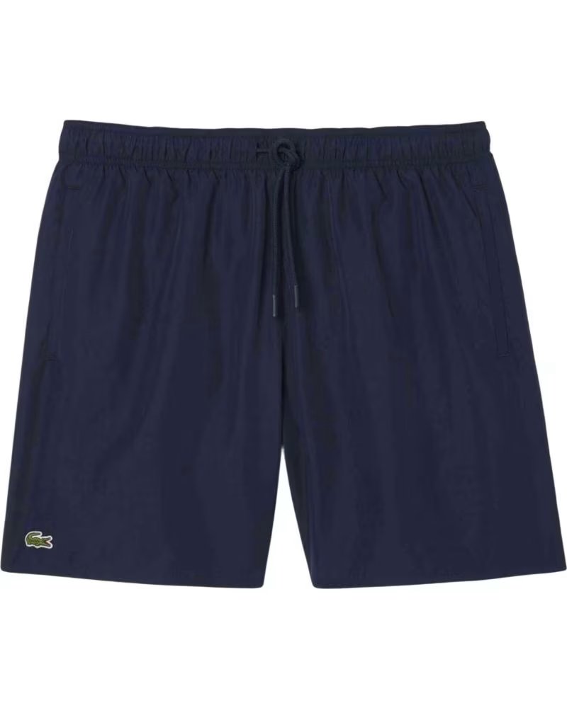 LACOSTE BANADOR BANADOR MID LENGTH MONOCHROME AZUL EN AZUL PARA HOMBRE MARINO