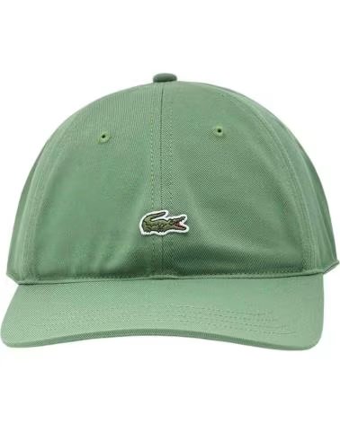 BONÉ LACOSTE RK0491 CROCODILE SMALL VERDE