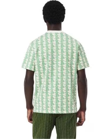 LACOSTE TH2831-HFI KURZARM-T-SHIRT BLANCO