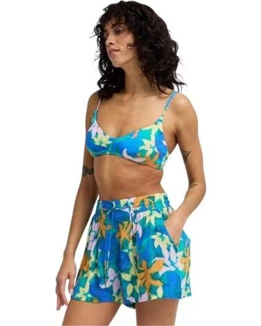 BILLABONG SHORT ON HOLIDAY FEMME IMPRIMÉ FLORAL AGUA FLORES