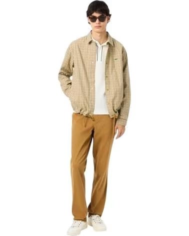 LACOSTE PH8184 SHORT SLEEVE POLO SHIRT BEIGE