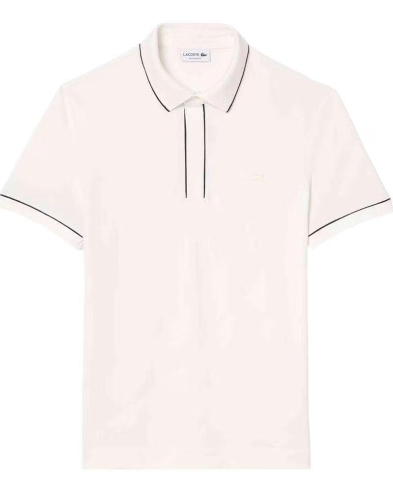 LACOSTE PH8184 SHORT SLEEVE POLO SHIRT BEIGE