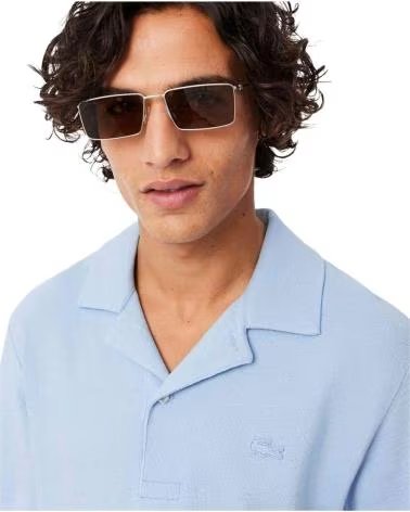 LACOSTE DH1969 00 HBA-S KURZARM-POLOSHIRT BLAU HERREN