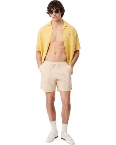 LACOSTE PANTALONCINI MH9089 00 1IY-S BEIGE