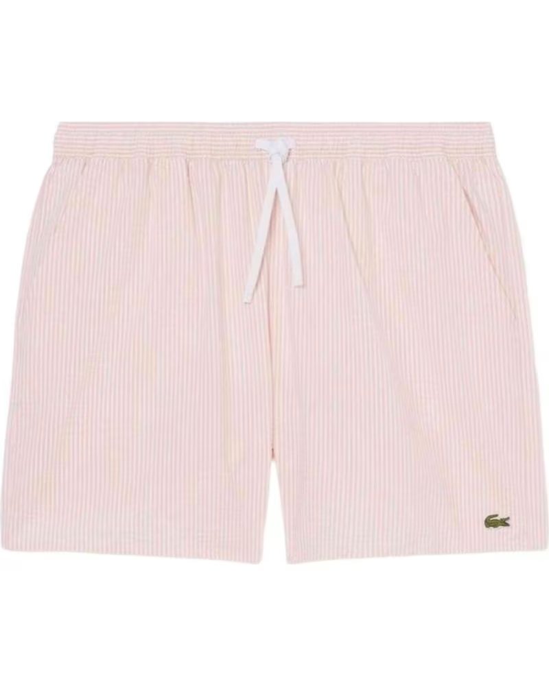 LACOSTE MAILLOT DE BAIN MH9089 00 1IZ-S ROSE POUR HOMME