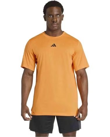ADIDAS T-SHIRT D4T ESSENTIALS MANICA CORTA UOMO NARANJA