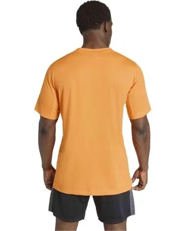 ADIDAS T-SHIRT D4T ESSENTIALS MANICA CORTA UOMO NARANJA