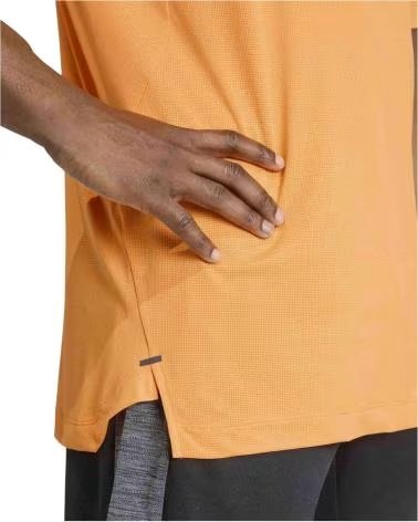 ADIDAS T-SHIRT D4T ESSENTIALS MANICA CORTA UOMO NARANJA