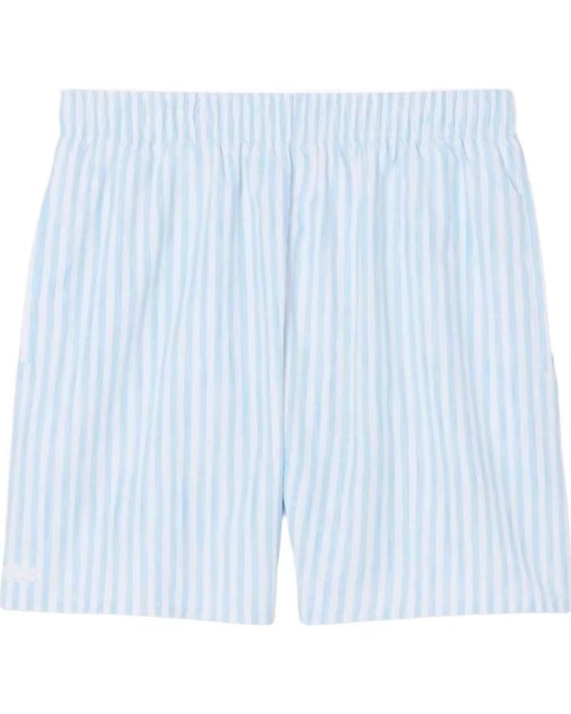 LACOSTE MAILLOT DE BAIN MH1901 À RAYURES BLEU