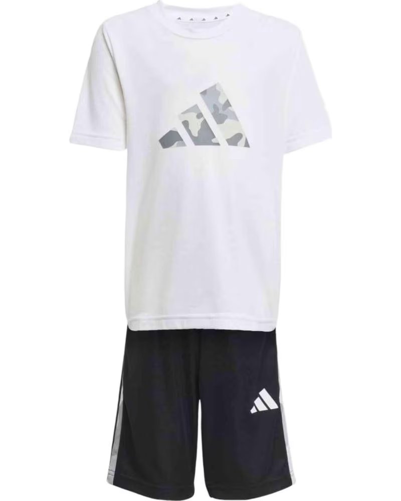 ADIDAS CONJUNTO TRAIN ESSENTIALS CAMO PRINT PARA NIÑOS