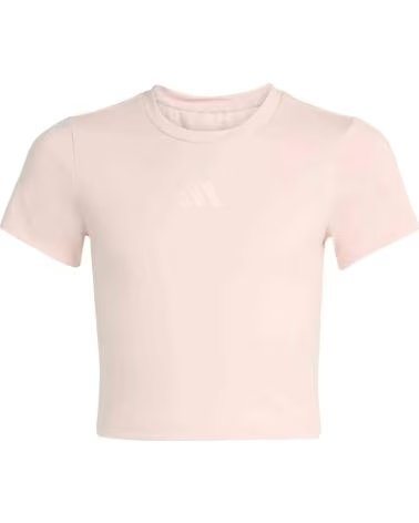 ADIDAS MAGLIETTA JG SPI SOFT TEE ROSA BLUPNK-PNKTIN
