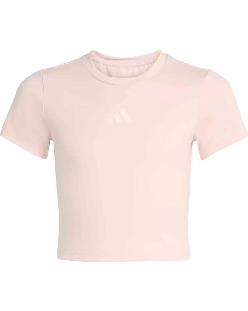 ADIDAS MAGLIETTA JG SPI SOFT TEE ROSA BLUPNK-PNKTIN