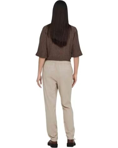 ONLY PANTALONI OXFORD DONNA BEIGE