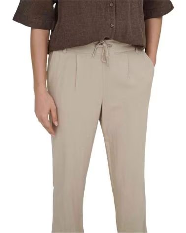 ONLY PANTALONI OXFORD DONNA BEIGE