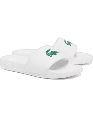 LACOSTE CIABATTE 49CFA0042-082 WHT-GRN