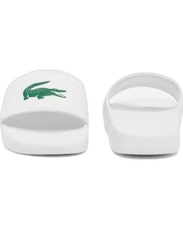 LACOSTE CIABATTE 49CFA0042-082 WHT-GRN