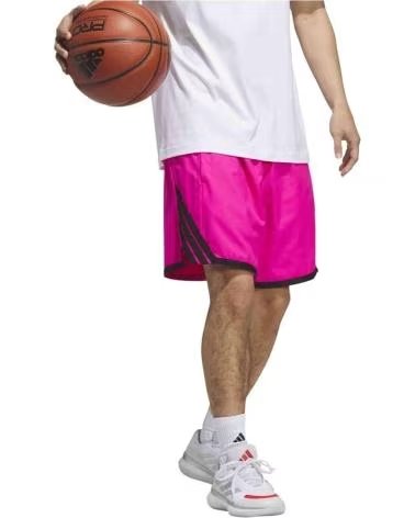 ADIDAS PANTALONCINI DA BASKET CRAZYLITE SHOCK PINK-BLACK