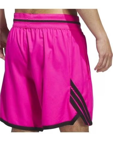 ADIDAS PANTALONCINI DA BASKET CRAZYLITE SHOCK PINK-BLACK