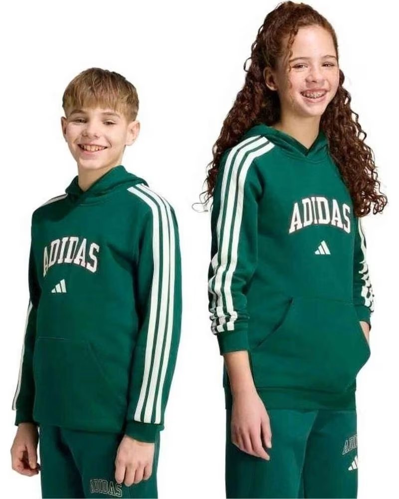 ADIDAS FELPA CON CAPPUCCIO CODES COLLEGIATE GRAPHIC GREEN
