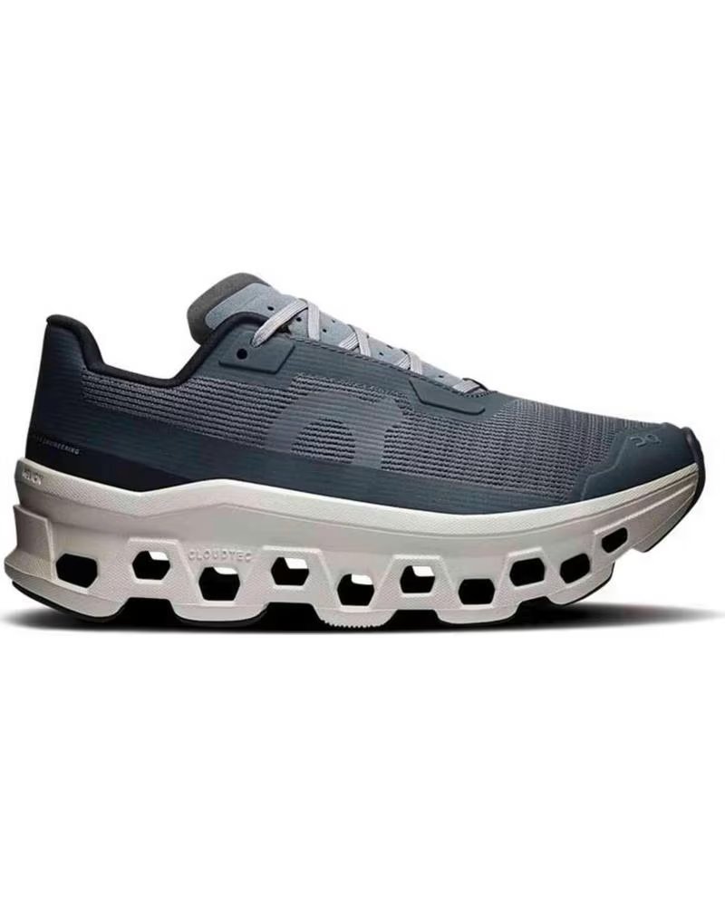 ON ZAPATILLAS DE RUNNING CLOUDMONSTER VOID W STE GRIS MUJER