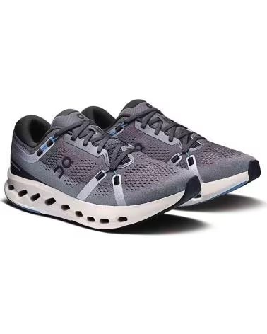 ON RUNNING CLOUDSURFER 2 SHOES DARK GREY AND BLUE FOR MEN