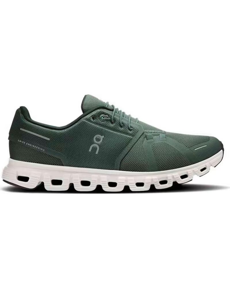ON ZAPATILLAS CLOUD 6 WATERPROOF OLIVE
