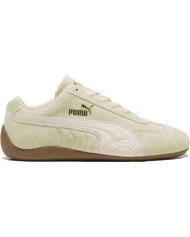 PUMA SPEEDCAT FADED GREEN SNEAKERS IN BEIGE
