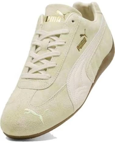 PUMA SPEEDCAT FADED GREEN SNEAKERS IN BEIGE