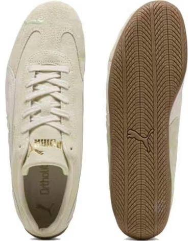 PUMA SPEEDCAT FADED GREEN SNEAKERS IN BEIGE