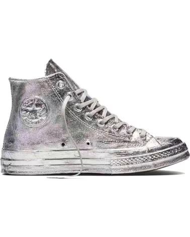 CONVERSE CHUCK 70 CANVAS LTD SILVER FOIL SNEAKER