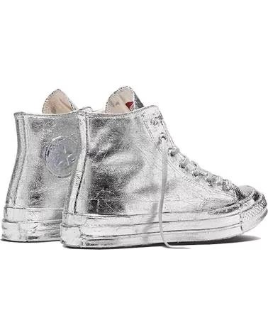 CONVERSE CHUCK 70 CANVAS LTD SILVER FOIL SNEAKER