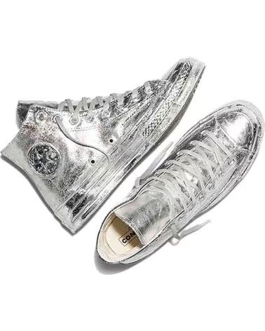 CONVERSE CHUCK 70 CANVAS LTD SILVER FOIL SNEAKER