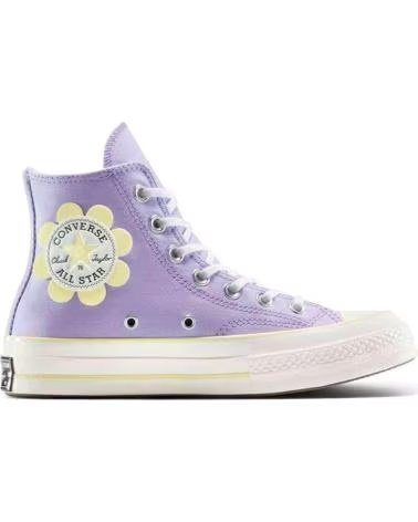 CONVERSE CHUCK 70 HI FLOWER PATCH LILA