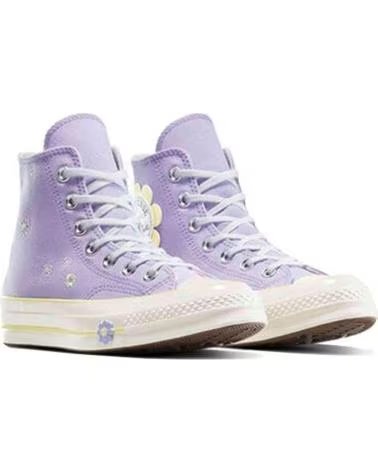 CONVERSE CHUCK 70 HI FLOWER PATCH LILA