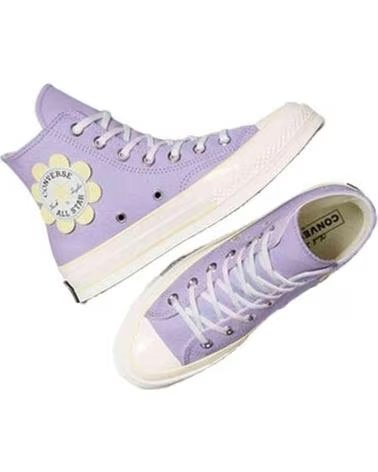 CONVERSE CHUCK 70 HI FLOWER PATCH LILA