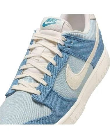 NIKE ZAPATILLAS DUNK LOW W SMOKEY BLUE DENIM