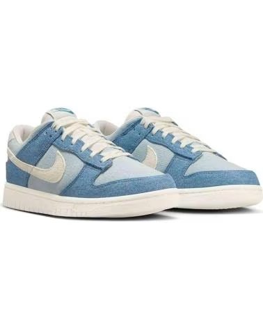 NIKE ZAPATILLAS DUNK LOW W SMOKEY BLUE DENIM