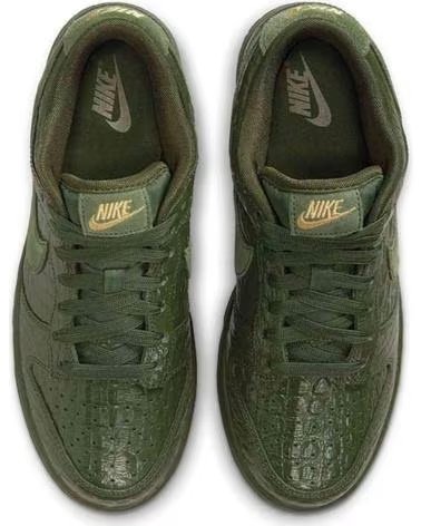 NIKE ZAPATILLAS DUNK LOW W CROCODILE GREEN EN VERDE PARA MUJER