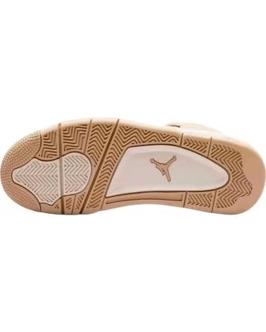 JORDAN ZAPATILLAS DE BALONCESTO 4 RETRO COZY GIRL HEMP-LIGHT OREWOOD BROWN WOMENS EN BEIGE PARA HOMBRE