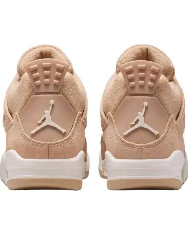 JORDAN ZAPATILLAS DE BALONCESTO 4 RETRO COZY GIRL HEMP-LIGHT OREWOOD BROWN WOMENS EN BEIGE PARA HOMBRE
