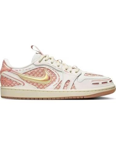 JORDAN SNEAKERS AIR 1 METHOD OF MAKE V3 W WASHED CORAL