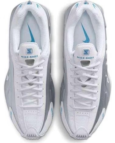 NIKE SCARPE SHOX R4 W BLUE HERO